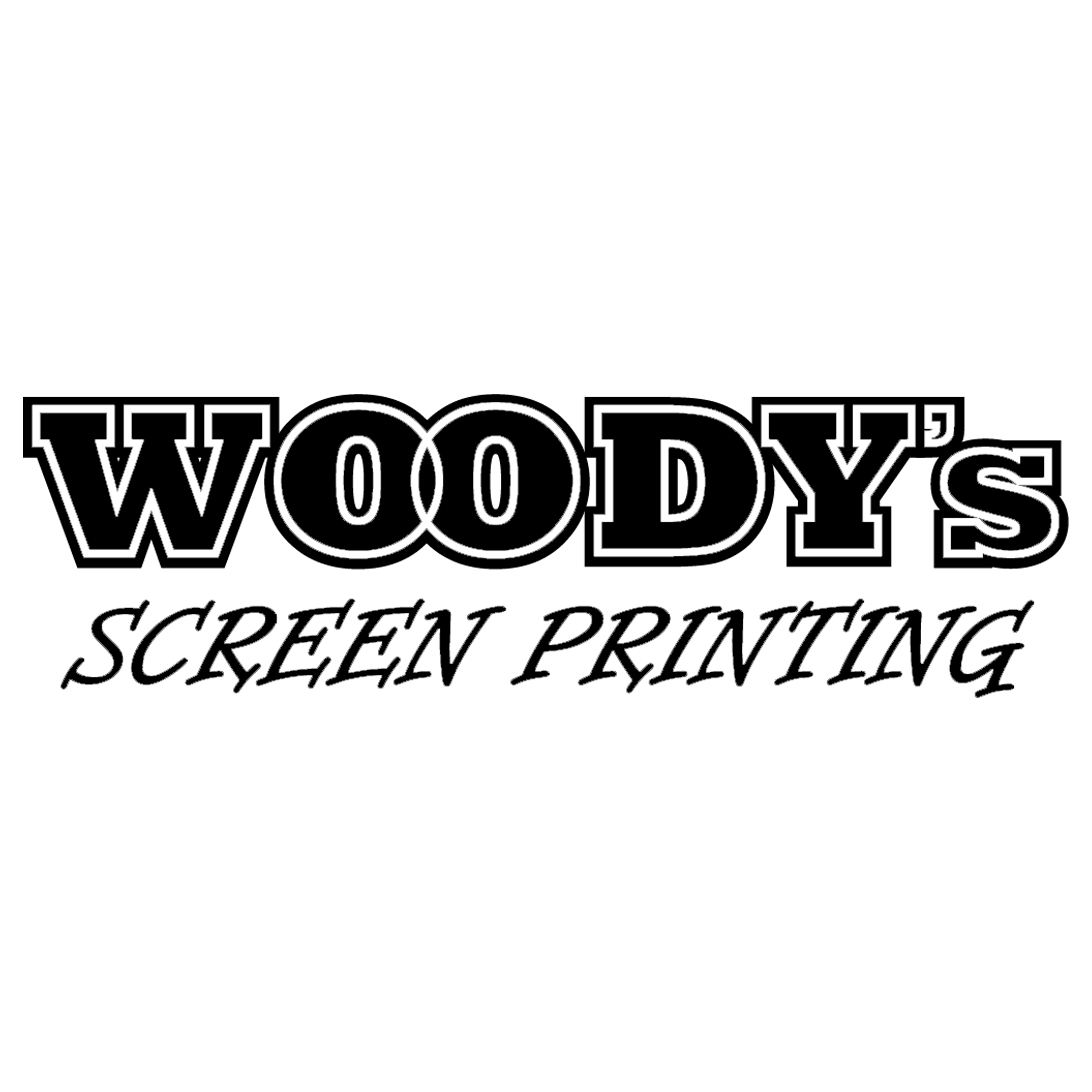 Woody's Screen Printing Logo